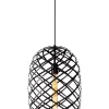 WOLFRAM - Hanglamp - Ø 32 cm - 1xE27 - Zwart*Lucide Sale