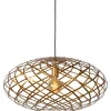 WOLFRAM - Hanglamp - Ø 65 cm - 1xE27 - Mat Goud / Messing*Lucide Shop