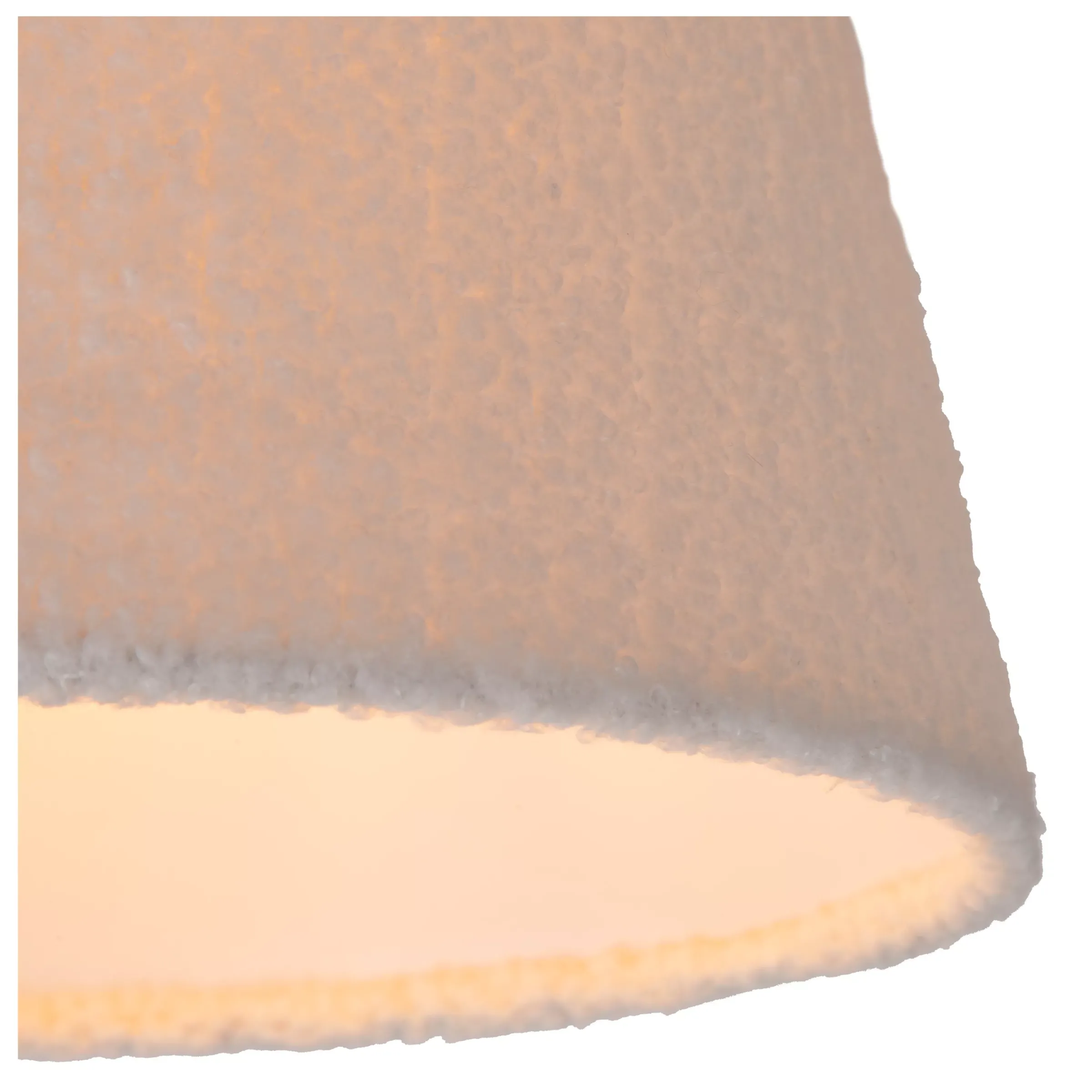 WOOLLY - Hanglamp - Ø 28 cm - 1xE27 - Beige*Lucide Cheap