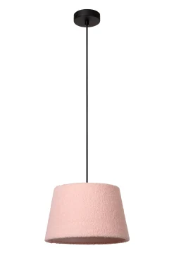 WOOLLY - Hanglamp - Ø 28 cm - 1xE27 - Roze*Lucide Fashion