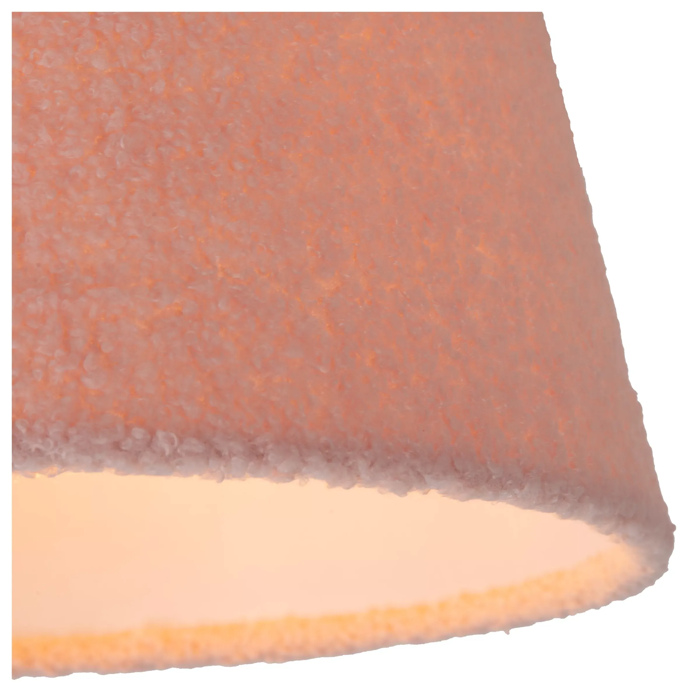 WOOLLY - Hanglamp - Ø 28 cm - 1xE27 - Roze*Lucide Fashion