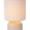 WOOLLY - Tafellamp - Ø 16 cm - 1xE14 - Beige*Lucide Cheap