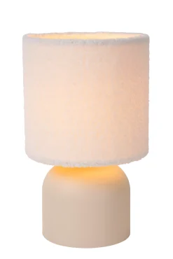 WOOLLY - Tafellamp - Ø 16 cm - 1xE14 - Beige*Lucide Cheap