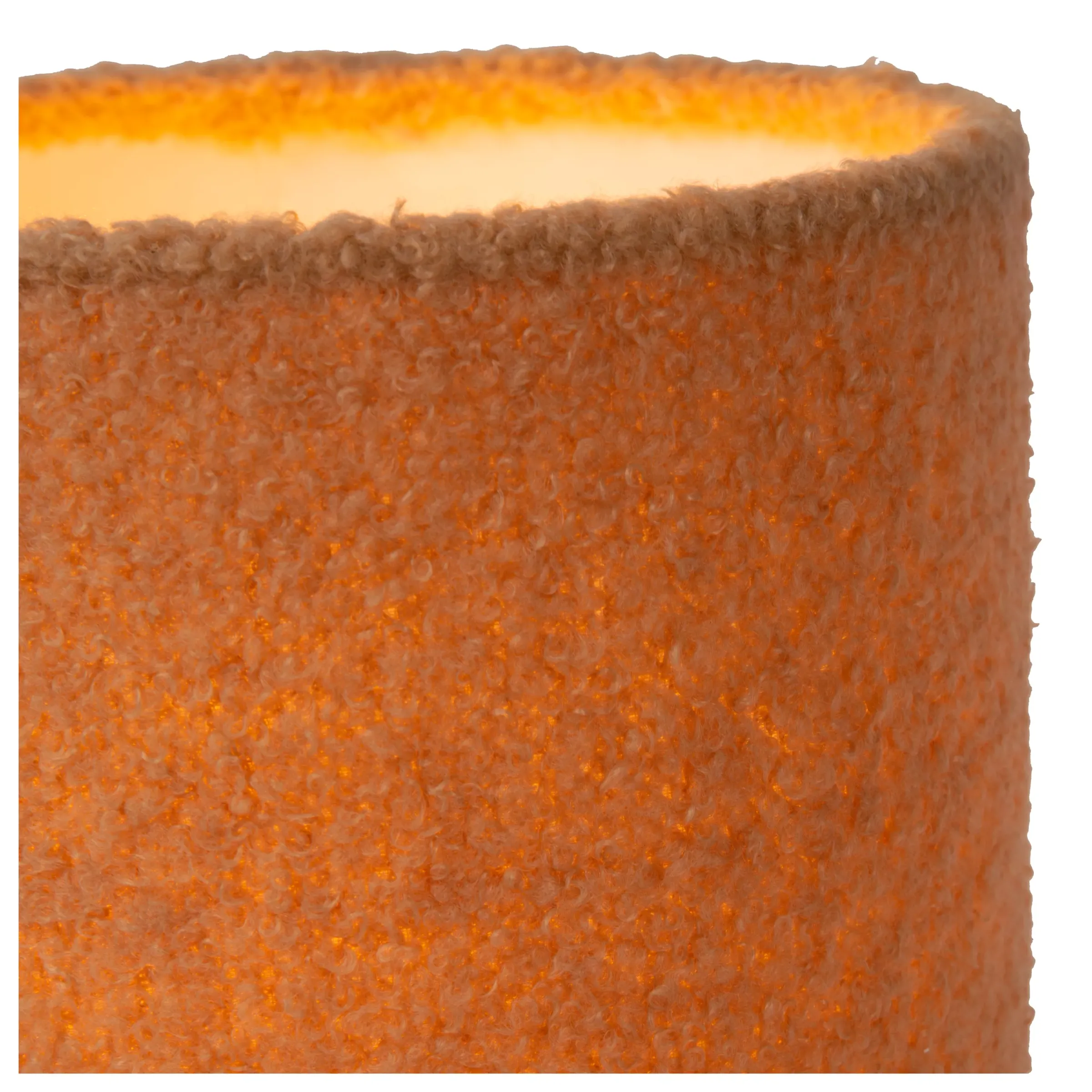 WOOLLY - Tafellamp - Ø 16 cm - 1xE14 - Okergeel*Lucide Hot