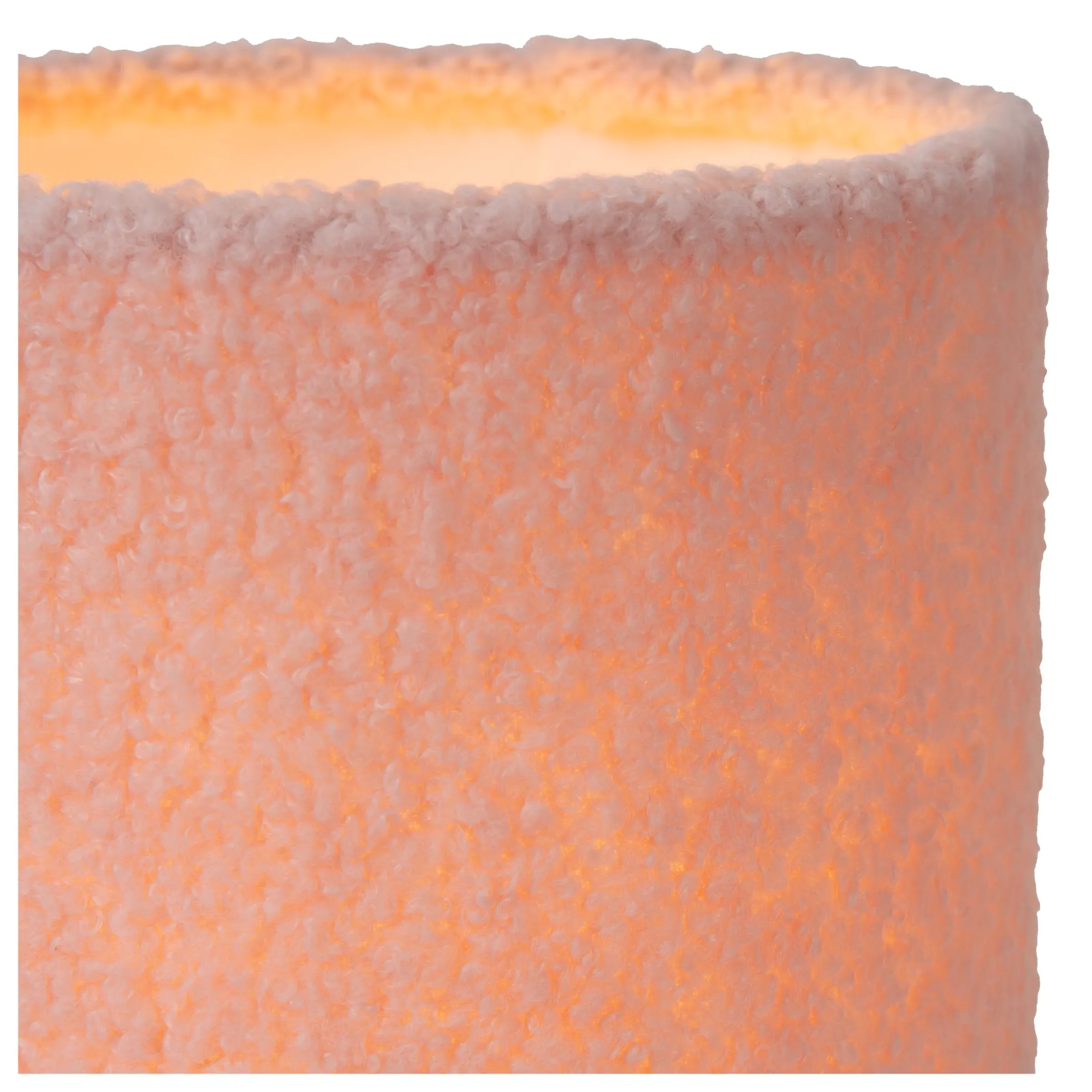 WOOLLY - Tafellamp - Ø 16 cm - 1xE14 - Roze*Lucide Online