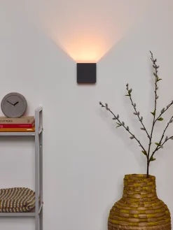 XIO - Wandlamp - LED Dimb. - G9 - 1x4W 2700K - Verstelbare stralingshoek - Grijs*Lucide Outlet