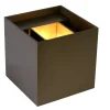 XIO - Wandlamp - LED Dimb. - G9 - 1x4W 2700K - Verstelbare stralingshoek - Roest bruin*Lucide Cheap