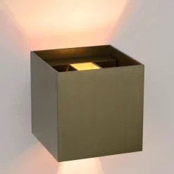 XIO - Wandlamp - LED Dimb. - G9 - 1x4W 2700K - Verstelbare stralingshoek - Roest bruin*Lucide Cheap
