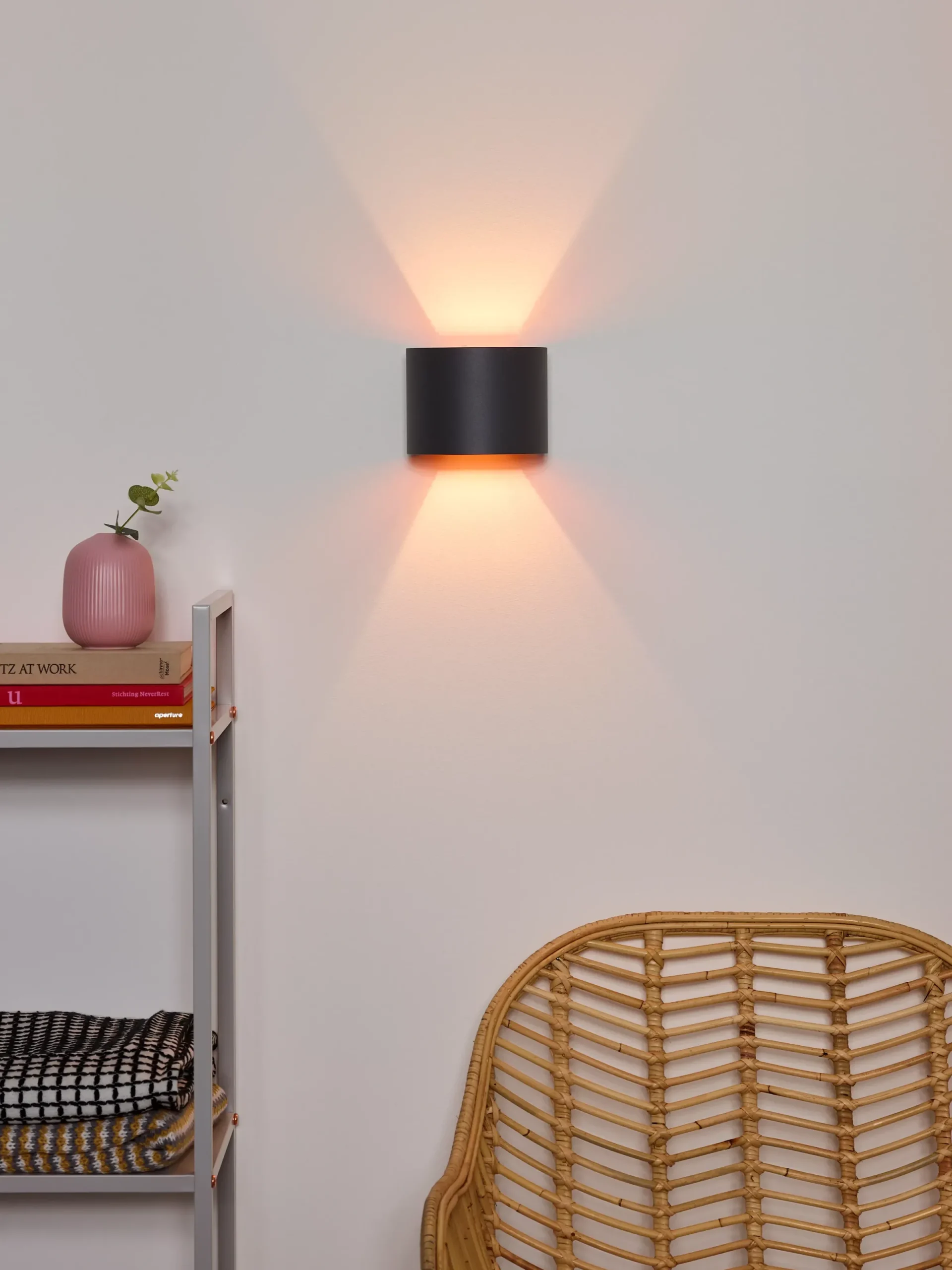 XIO - Wandlamp - LED Dimb. - G9 - 1x3,5W 2700K - Verstelbare stralingshoek - Grijs*Lucide Online