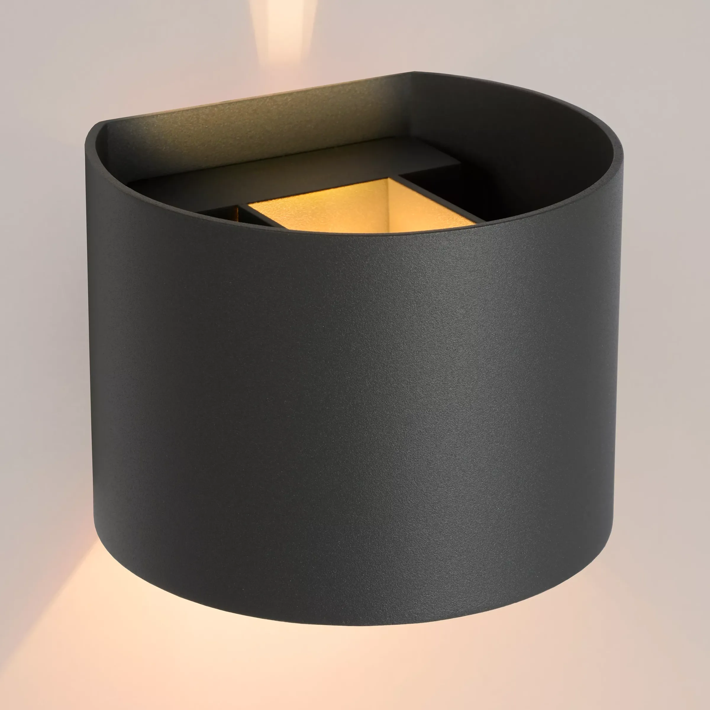 XIO - Wandlamp - LED Dimb. - G9 - 1x3,5W 2700K - Verstelbare stralingshoek - Grijs*Lucide Online