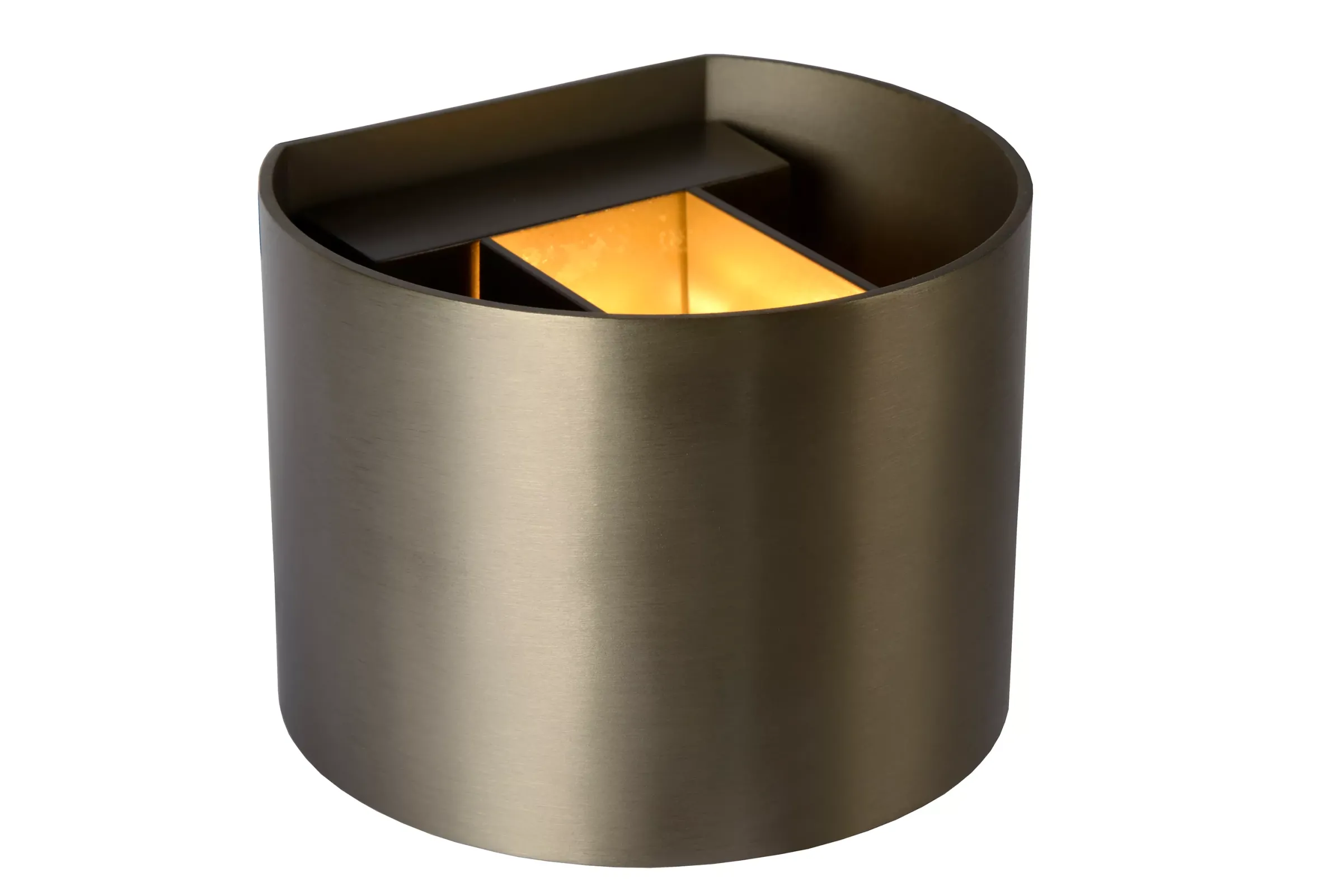 XIO - Wandlamp - LED Dimb. - G9 - 1x3,5W 2700K - Verstelbare stralingshoek - Roest bruin*Lucide Store