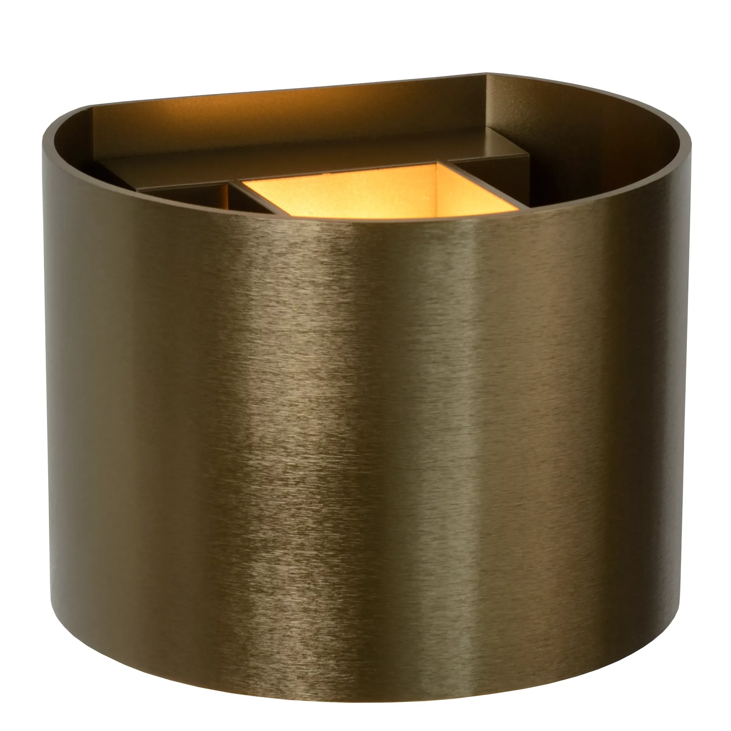 XIO - Wandlamp - LED Dimb. - G9 - 1x3,5W 2700K - Verstelbare stralingshoek - Roest bruin*Lucide Store