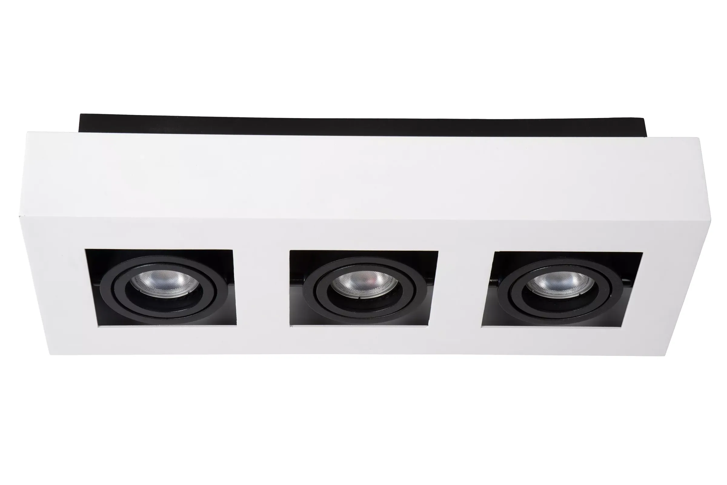 XIRAX - Plafondspot - LED Dim to warm - GU10 - 3x5W 2200K/3000K - Wit*Lucide Flash Sale
