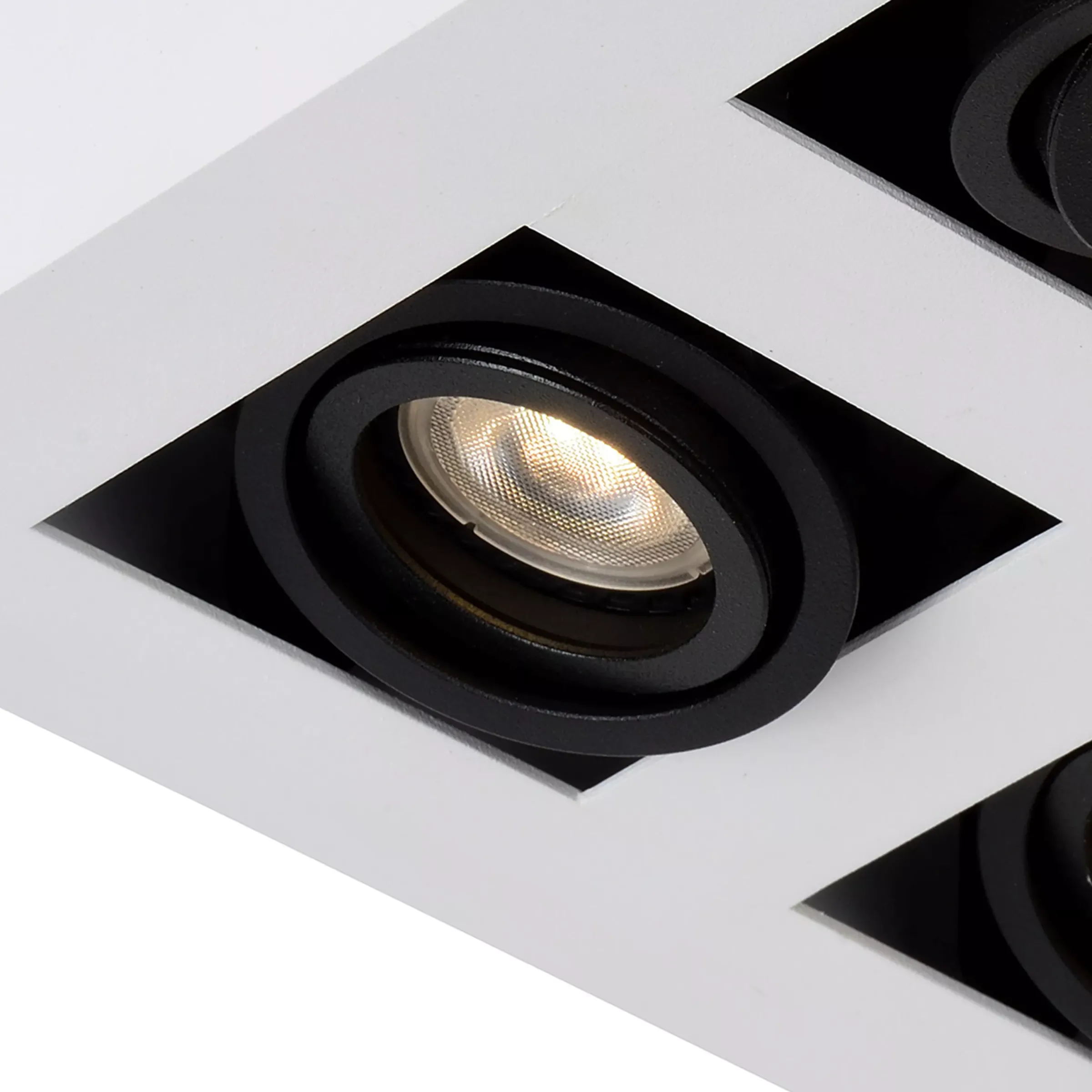XIRAX - Plafondspot - LED Dim to warm - GU10 - 4x5W 2200K/3000K - Wit*Lucide Flash Sale