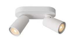 XYRUS - Plafondspot - LED Dim to warm - GU10 - 2x5W 2200K/3000K - Wit*Lucide Best Sale