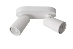 XYRUS - Plafondspot - LED Dim to warm - GU10 - 2x5W 2200K/3000K - Wit*Lucide Best Sale