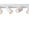XYRUS - Plafondspot - LED Dim to warm - GU10 - 4x5W 2200K/3000K - Wit*Lucide Online