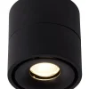 YUMIKO - Plafondspot - Ø 7,8 cm - LED Dimb. - 1x10W 2700K - Zwart*Lucide Discount