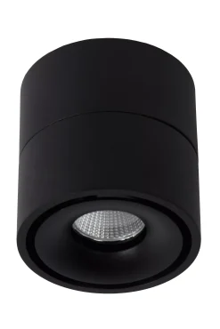 YUMIKO - Plafondspot - Ø 7,8 cm - LED Dimb. - 1x10W 2700K - Zwart*Lucide Discount