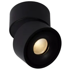 YUMIKO - Plafondspot - Ø 7,8 cm - LED Dimb. - 1x10W 2700K - Zwart*Lucide Discount