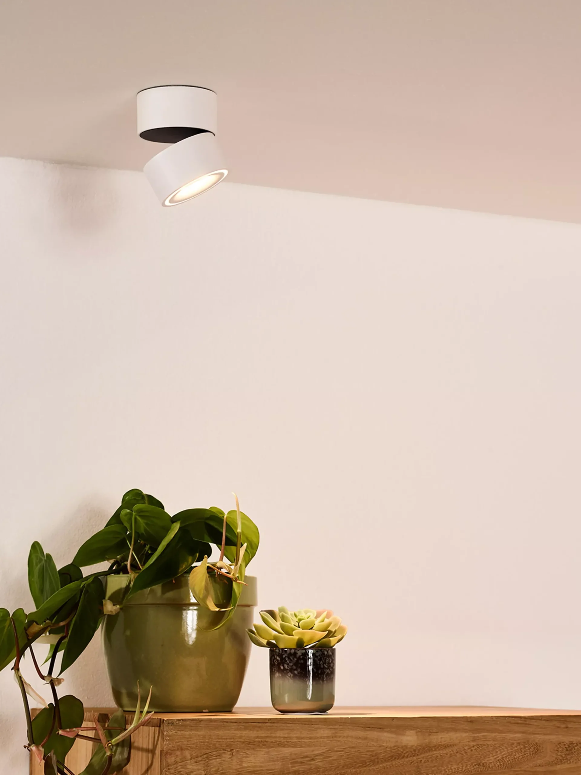 YUMIKO - Plafondspot - Ø 7,8 cm - LED Dimb. - 1x10W 2700K - Wit*Lucide Online