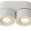YUMIKO - Plafondspot - Ø 7,8 cm - LED Dimb. - 2x10W 2700K - Wit*Lucide Best