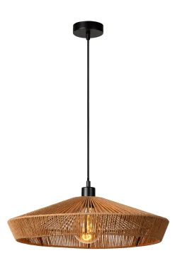 YUNKAI - Hanglamp - Ø 50 cm - 1xE27 - Naturel*Lucide Cheap