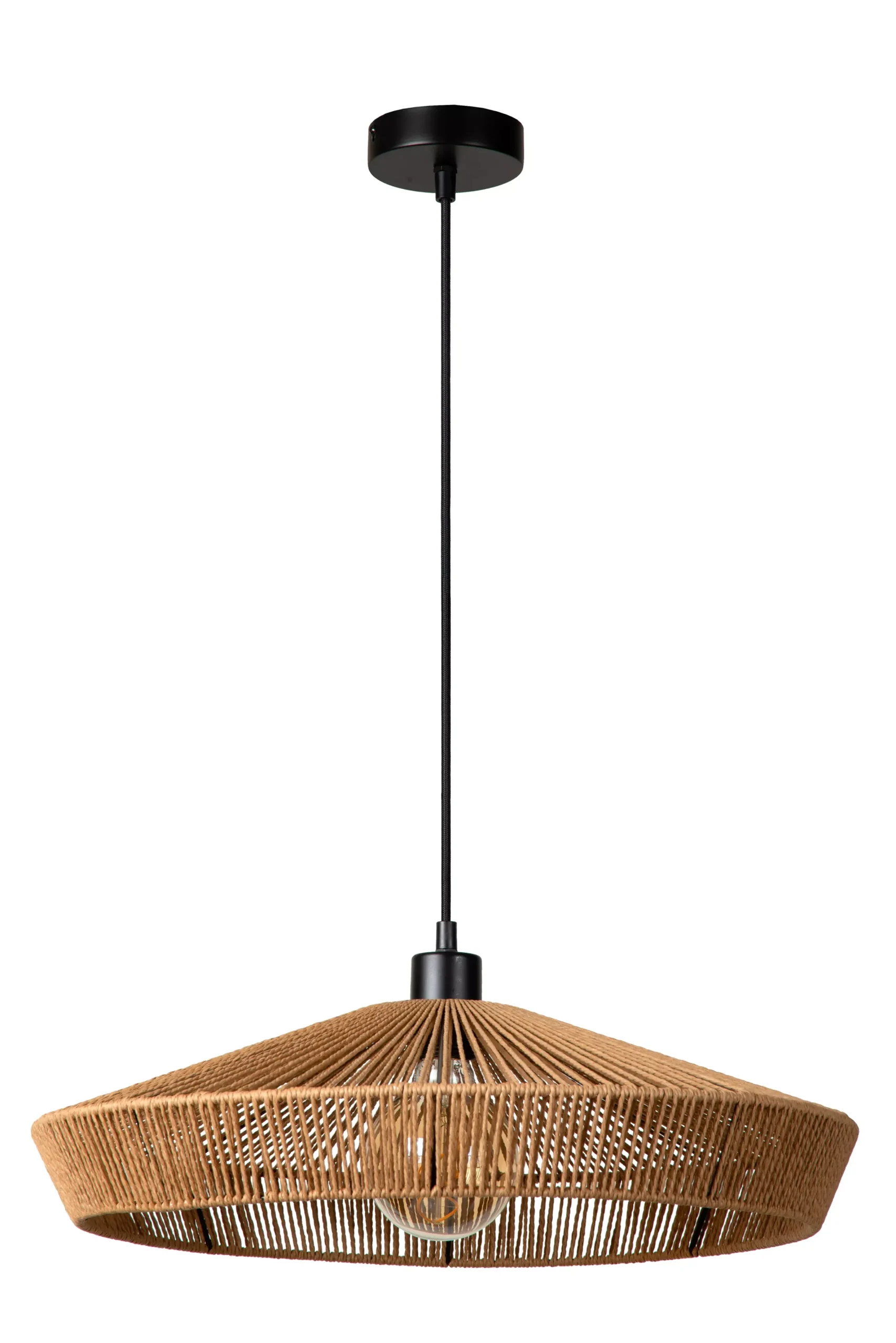 YUNKAI - Hanglamp - Ø 50 cm - 1xE27 - Naturel*Lucide Cheap