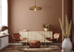 YUNKAI - Hanglamp - Ø 50 cm - 1xE27 - Naturel*Lucide Cheap