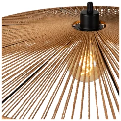 YUNKAI - Hanglamp - Ø 50 cm - 1xE27 - Naturel*Lucide Cheap