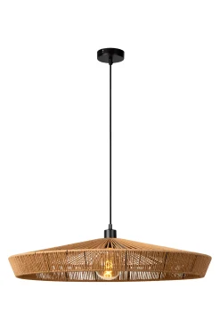 YUNKAI - Hanglamp - Ø 70 cm - 1xE27 - Naturel*Lucide Shop