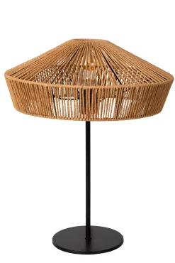 YUNKAI - Tafellamp - Ø 40 cm - 1xE27 - Naturel*Lucide Shop