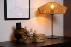 YUNKAI - Tafellamp - Ø 40 cm - 1xE27 - Naturel*Lucide Shop