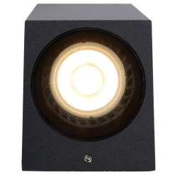 ZARO - Wandspot / Wandlamp Binnen/Buiten - 1xGU10 - IP44 - Zwart*Lucide Best Sale