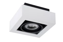 ZEFIX - Plafondspot - LED Dim to warm - GU10 (ES111) - 1x12W 2200K/3000K - Wit*Lucide Discount