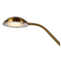 ZENITH - Leeslamp - LED Dimb. - 3000K - Mat Goud / Messing*Lucide Cheap