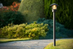 ZICO - Lantaarnpaal - Ø 21,8 cm - 1xE27 - IP44 - Zwart*Lucide Shop