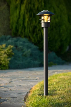 ZICO - Lantaarnpaal - Ø 21,8 cm - 1xE27 - IP44 - Zwart*Lucide Shop