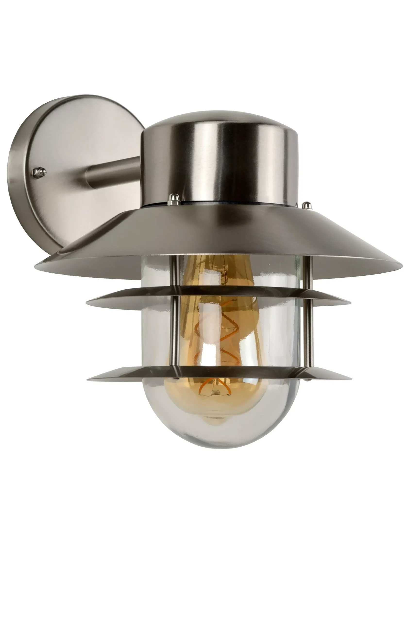 ZICO - Wandlamp Binnen/Buiten - Ø 21,8 cm - 1xE27 - IP44 - Mat chroom*Lucide Sale