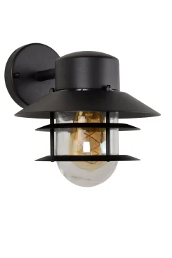 ZICO - Wandlamp Binnen/Buiten - 1xE27 - IP44 - Zwart*Lucide Shop