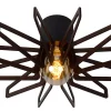 ZIDANE - Plafonnière - Ø 45 cm - 1xE27 - Zwart*Lucide Online