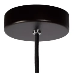 ZINO - Hanglamp - Ø 10 cm - 1xE27 - Fumé*Lucide Store