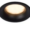 ZIVA - Inbouwspot Badkamer - Ø 8,4 cm - 1xGU10 - IP44 - Zwart*Lucide Shop