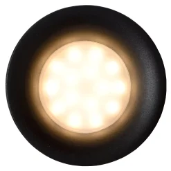 ZIVA - Inbouwspot Badkamer - Ø 8,4 cm - 1xGU10 - IP44 - Zwart*Lucide Shop