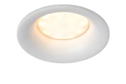 ZIVA - Inbouwspot Badkamer - Ø 8,5 cm - 1xGU10 - IP44 - Wit*Lucide New