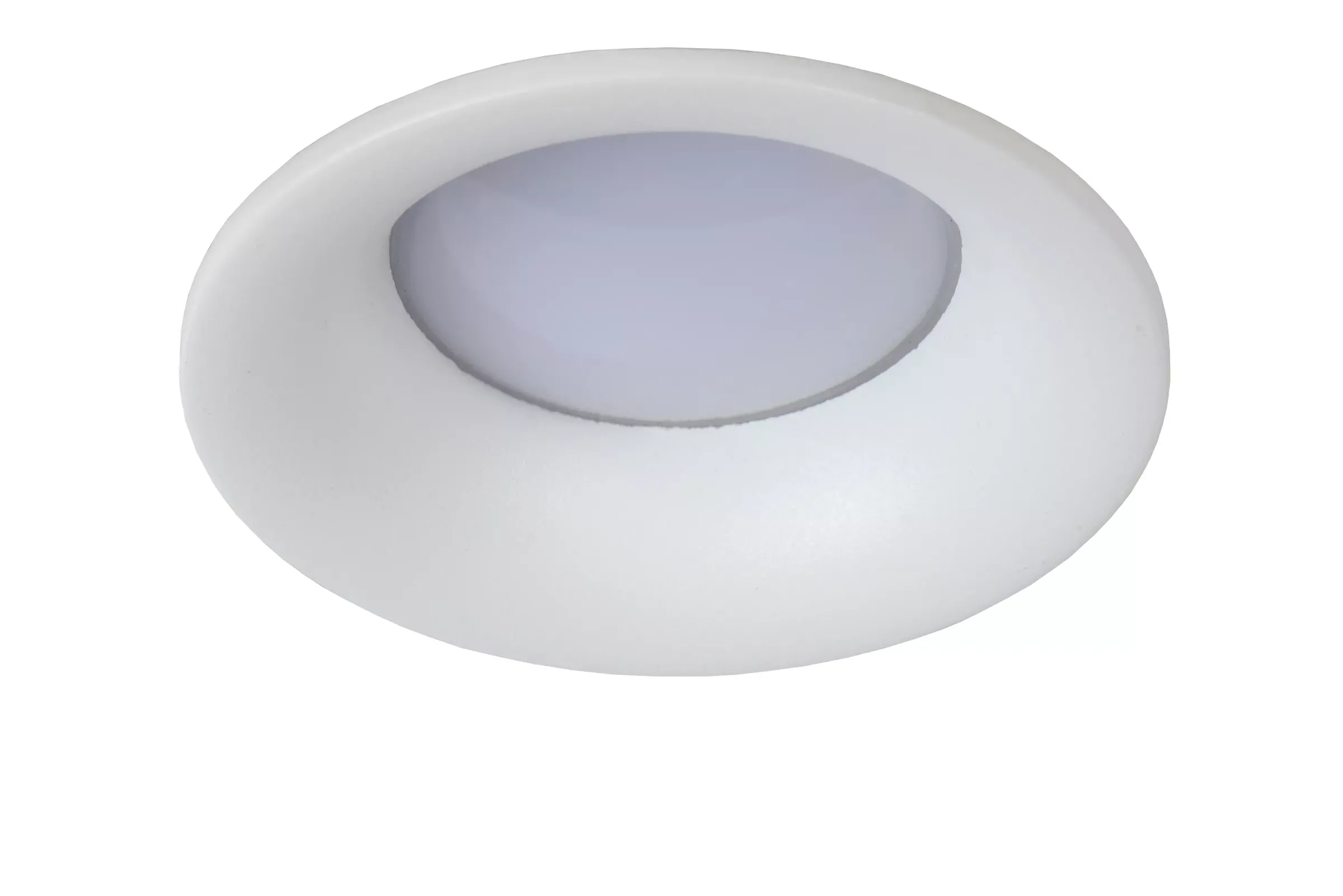 ZIVA - Inbouwspot Badkamer - Ø 8,5 cm - 1xGU10 - IP44 - Wit*Lucide New