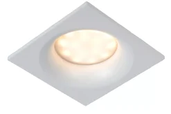 ZIVA - Inbouwspot Badkamer - 1xGU10 - IP44 - Wit*Lucide Best Sale