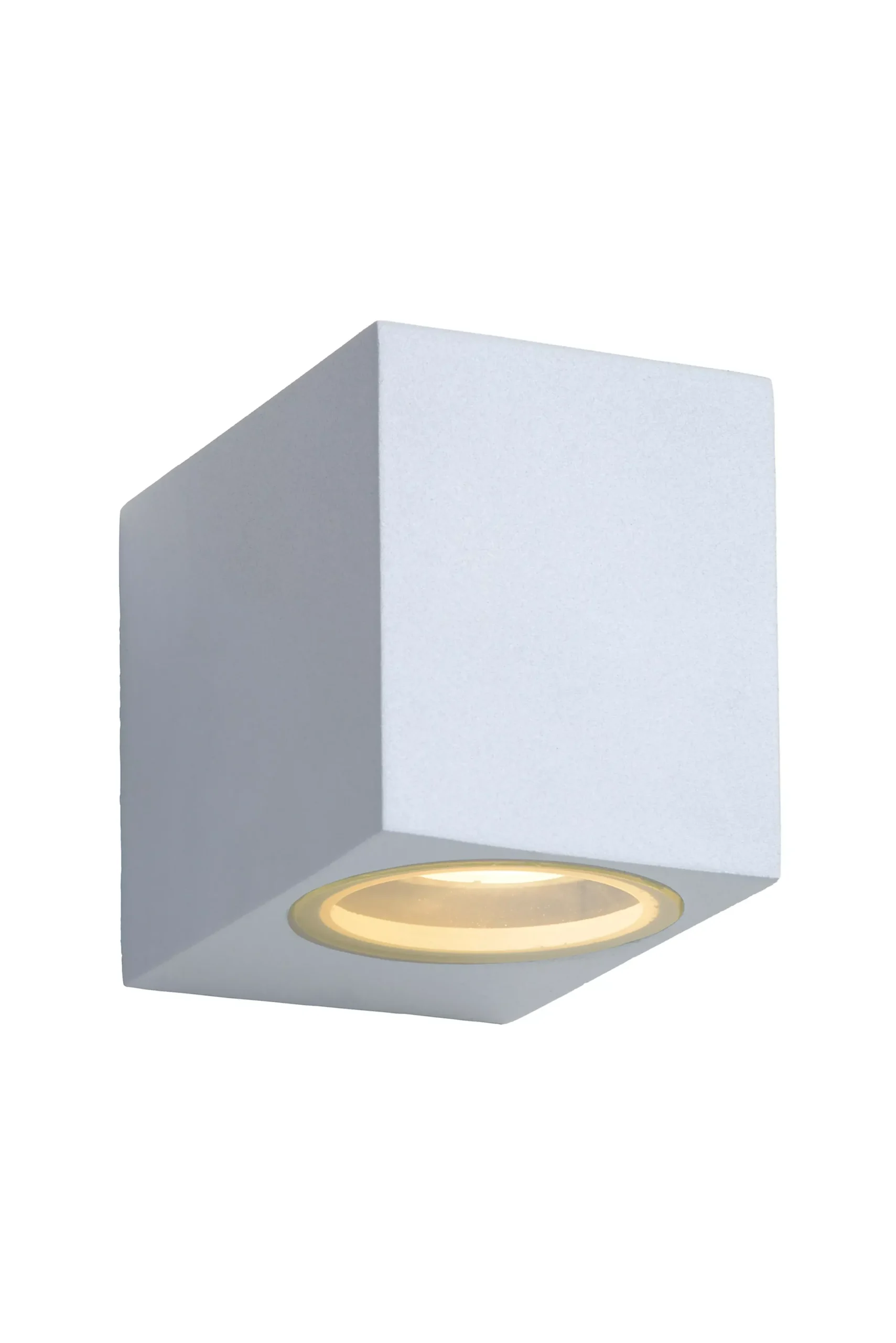 ZORA-LED - Wandspot / Wandlamp Binnen/Buiten - LED Dimb. - GU10 - 1x5W 3000K - IP44 - Wit*Lucide Flash Sale