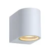 ZORA-LED - Wandspot / Wandlamp Binnen/Buiten - LED Dimb. - GU10 - 1x5W 3000K - IP44 - Wit*Lucide Hot