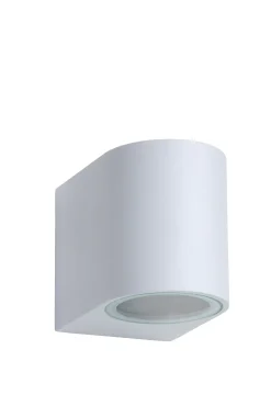 ZORA-LED - Wandspot / Wandlamp Binnen/Buiten - LED Dimb. - GU10 - 1x5W 3000K - IP44 - Wit*Lucide Hot